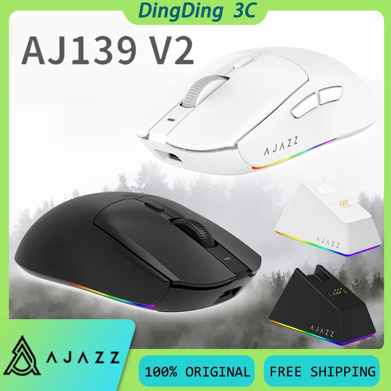 Беспроводная мышь AJAZZ AJ139 V2 MC, 3 режима, эргономика, длительный срок службы батареи, низкая задержка, легкая, индивидуальная игровая мышь для киберспорта
Беспроводная мышь AJAZZ AJ139 V2 MC, 3 режима, эргономика, длительный срок службы батареи, низкая задержка, легкая, индивидуальная игровая мышь для киберспорта