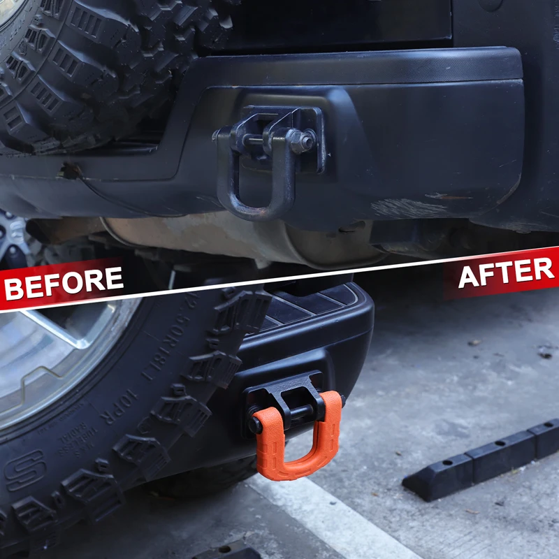 For Hummer H3 2005-2009 Red/Orange Rear Bumper Tow Trailer Towing Bars Hook Protective Cover Exterior Accessories
For Hummer H3 2005-2009 Red/Orange Rear Bumper Tow Trailer Towing Bars Hook Protective Cover Exterior Accessories
