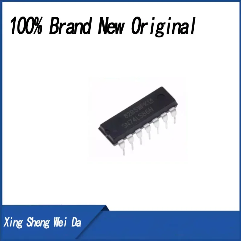 5 pieces/batch SN74LS86N HD74LS86P 74LS86 SN74LS86AN DIP-14 four exclusive OR gate logic chip in stock new original IC
5 pieces/batch SN74LS86N HD74LS86P 74LS86 SN74LS86AN DIP-14 four exclusive OR gate logic chip in stock new original IC