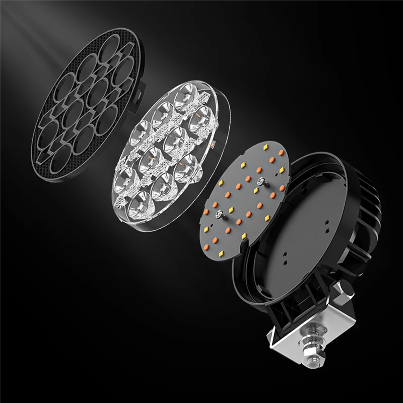 NEW-Round 4 Inch Car LED Work Lights Day Running Lights For Truck ATV UTV SUV Motorcycle Cart Trailer Boat
NEW-Round 4 Inch Car LED Work Lights Day Running Lights For Truck ATV UTV SUV Motorcycle Cart Trailer Boat