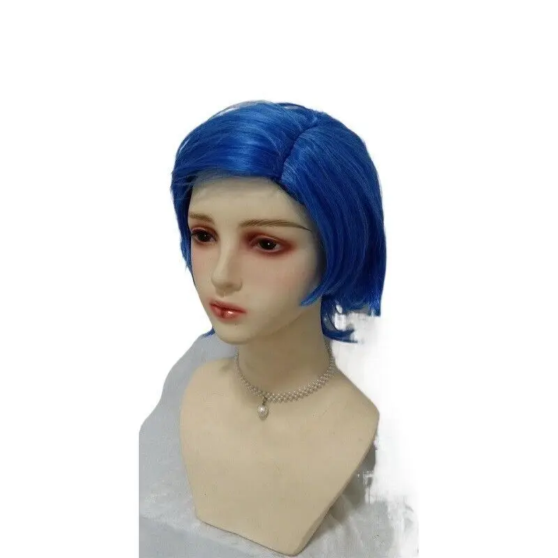 Inside Out 2 Cosplay Wig Blue Short Curly Sadness Disgust Joy Wig Party Headgear Synthetic Wigs
Inside Out 2 Cosplay Wig Blue Short Curly Sadness Disgust Joy Wig Party Headgear Synthetic Wigs