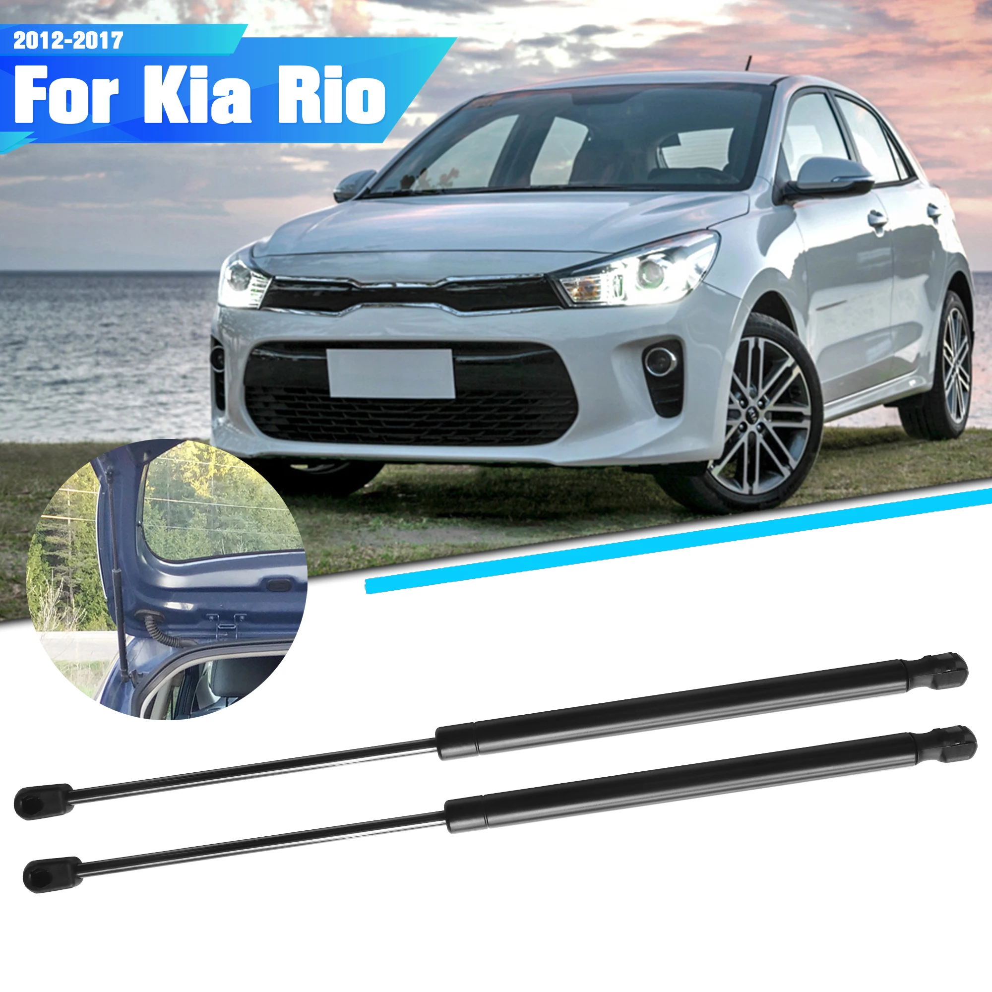 Для Kia Rio MK3 HB 2012-2017: задние газовые упоры/амортизаторы багажника 81770-1W210, 817801W200, 81780-1W200, 817801W210, PM3644
Для Kia Rio MK3 HB 2012-2017: задние газовые упоры/амортизаторы багажника 81770-1W210, 817801W200, 81780-1W200, 817801W210, PM3644