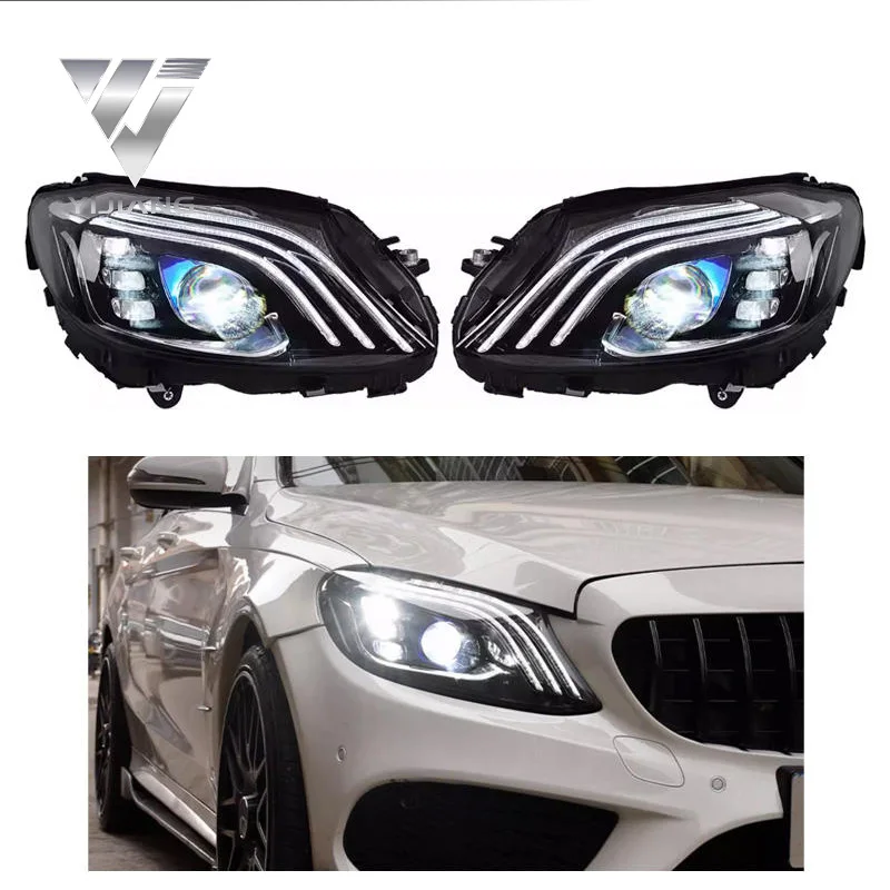 2015-2021 W205 C300 Headlamp Upgrade to New Style Led Headlights for C Class W205
2015-2021 W205 C300 Headlamp Upgrade to New Style Led Headlights for C Class W205