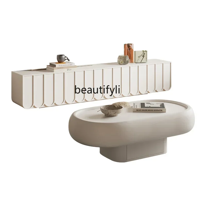 s7304 French TV Cabinet Cream Wind Solid Wood Coffee Table Combination Floor Cabinet Living Room Light Luxury White
s7304 French TV Cabinet Cream Wind Solid Wood Coffee Table Combination Floor Cabinet Living Room Light Luxury White