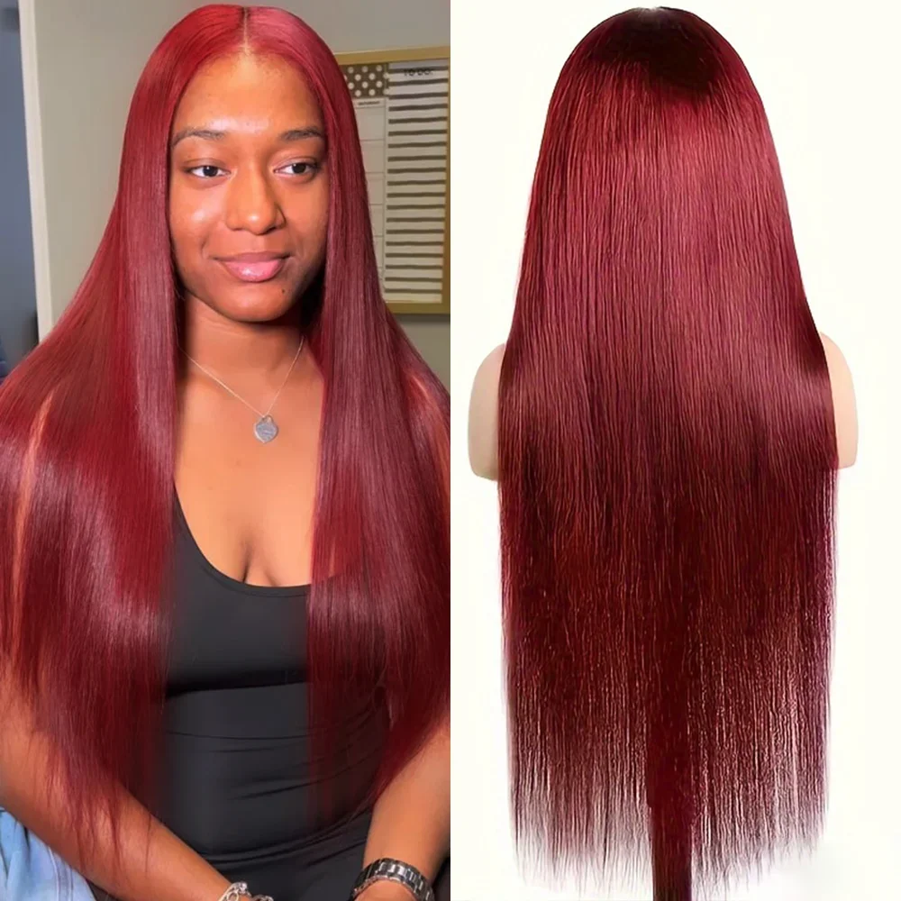 Прямой парик из натуральных волос 99J бордового цвета, 13x4 HD Lace Frontal Wig, прямой парик из натуральных волос 99J, бразильский парик из натуральных волос красного цвета
Прямой парик из натуральных волос 99J бордового цвета, 13x4 HD Lace Frontal Wig, прямой парик из натуральных волос 99J, бразильский парик из натуральных волос красного цвета