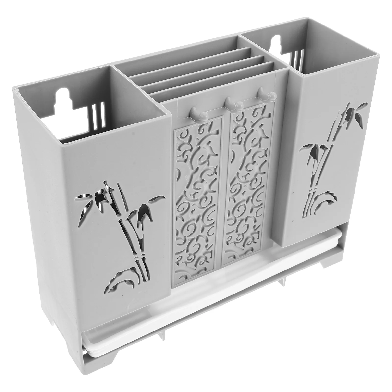 Wall-mounted Chopstick Box Cutlery Bucket Cooking Spoon Holder Drainer Stands Storage
Wall-mounted Chopstick Box Cutlery Bucket Cooking Spoon Holder Drainer Stands Storage