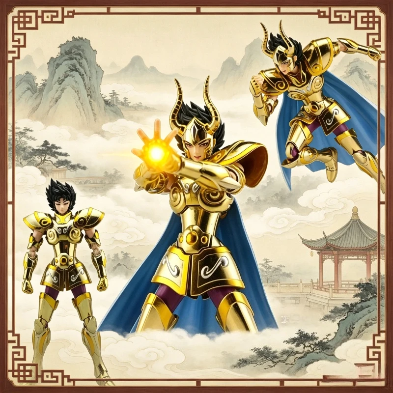В НАЛИЧИИ: Коллекционная фигурка MC Saint Seiya Myth Cloth EX Capricorn Shura Gold Saints, модель из серии «Рыцари Зодиака»
В НАЛИЧИИ: Коллекционная фигурка MC Saint Seiya Myth Cloth EX Capricorn Shura Gold Saints, модель из серии «Рыцари Зодиака»