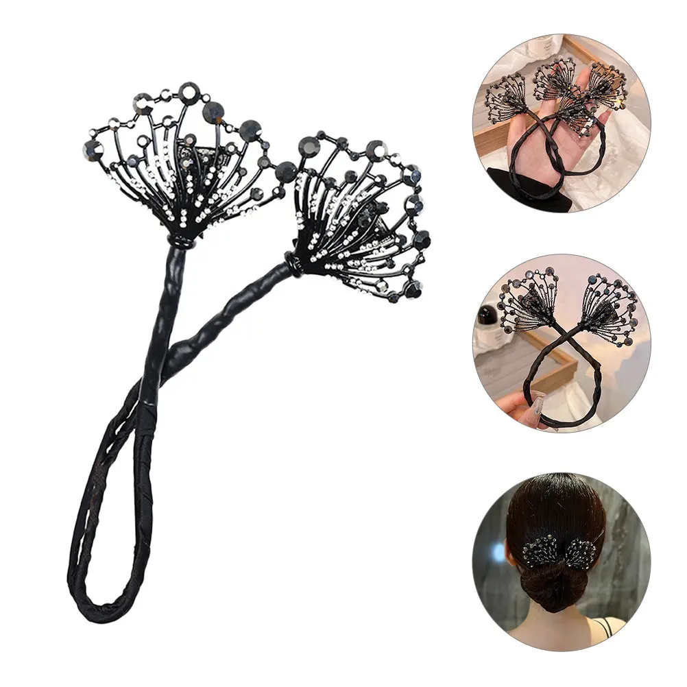 Rhinestones Hair Bun Maker Shaper for Women Girls Teens Quick Beautiful Hairstyles Elegant Generous Look Daily Dressing Up Gift
Rhinestones Hair Bun Maker Shaper for Women Girls Teens Quick Beautiful Hairstyles Elegant Generous Look Daily Dressing Up Gift