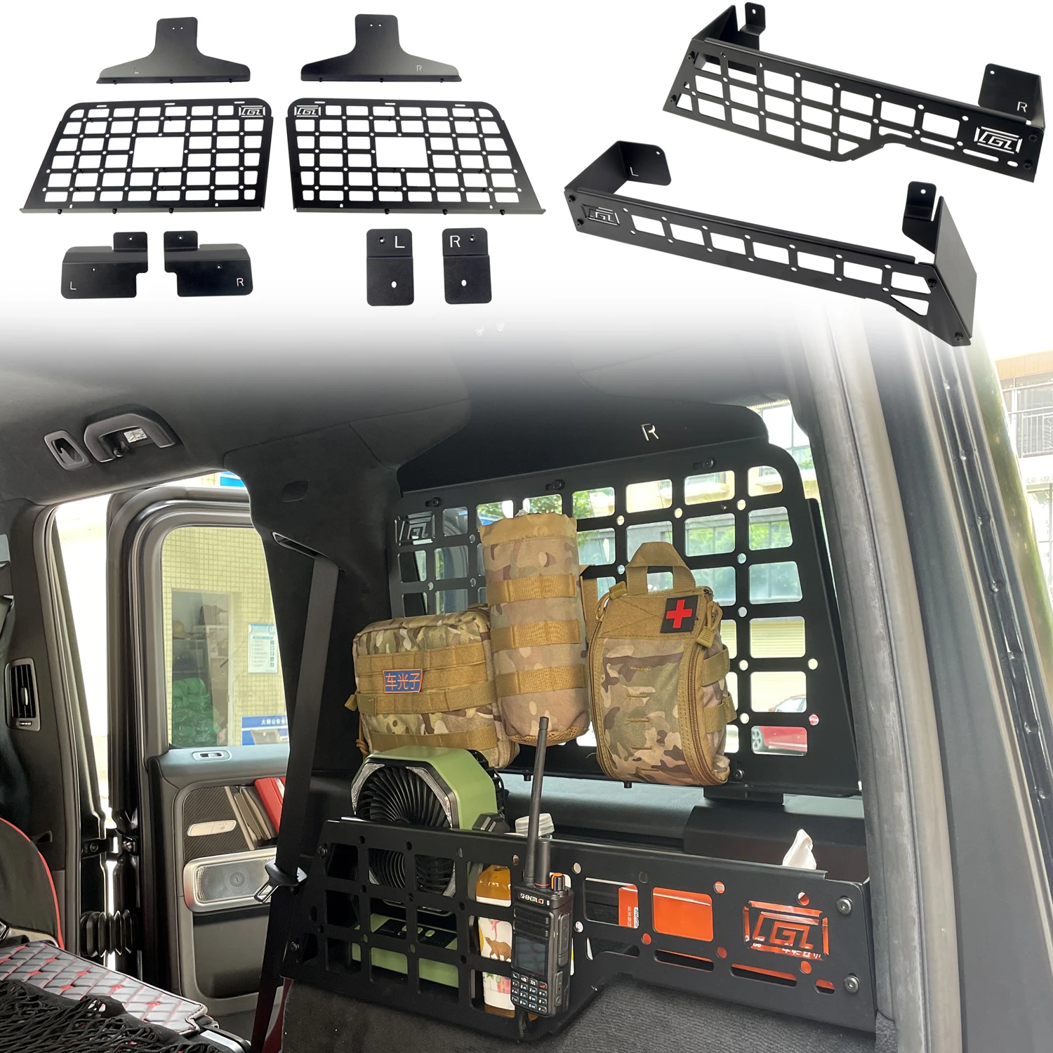 for Mercedes Benz G Class W463 2019-2023Interior Window Modular Storage Panel and Trunk Container Box Aluminum Alloy Iron 1Pair
for Mercedes Benz G Class W463 2019-2023Interior Window Modular Storage Panel and Trunk Container Box Aluminum Alloy Iron 1Pair