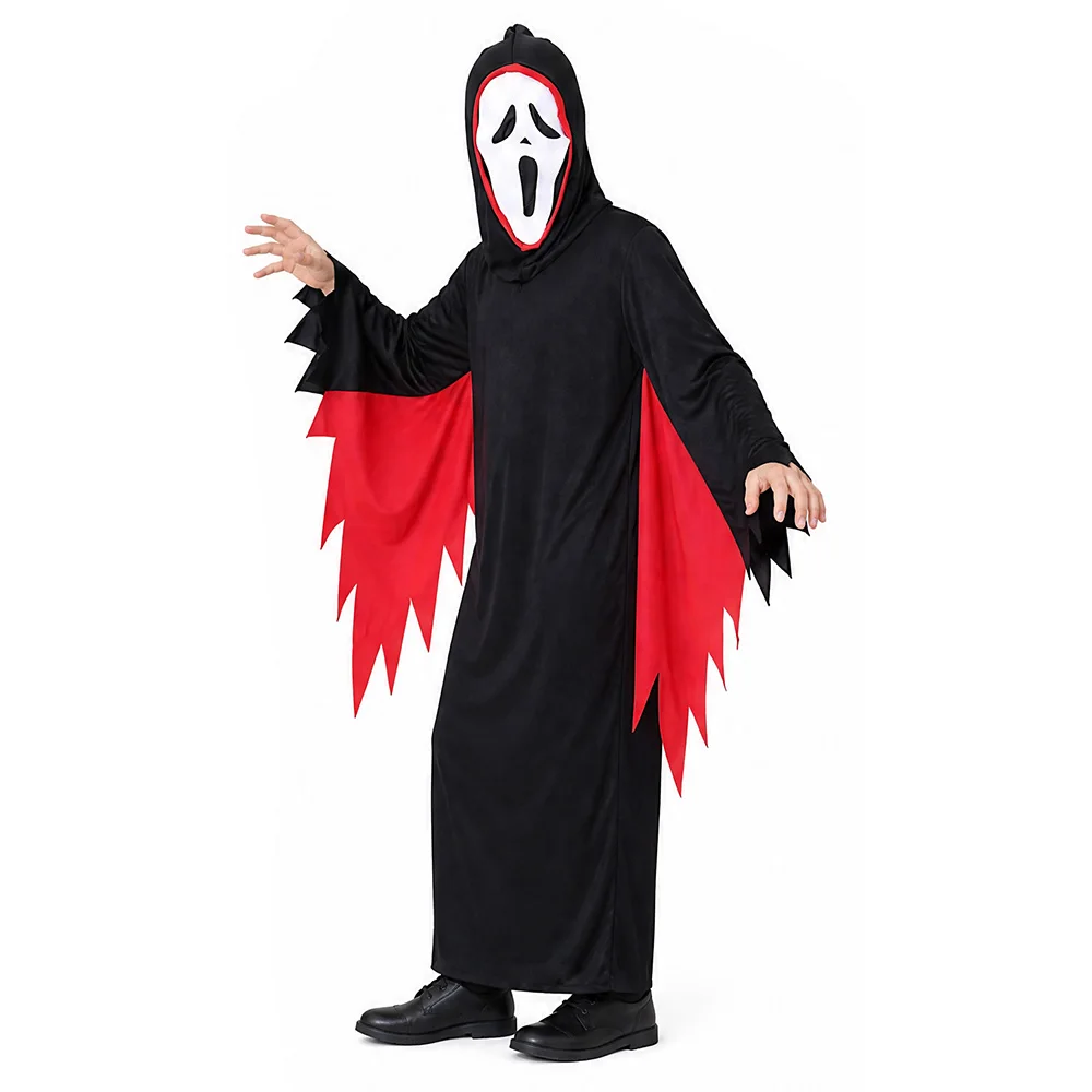 Unisex Scary Screaming Ghost Robe Costume for Adults Halloween Party Dress Up
Unisex Scary Screaming Ghost Robe Costume for Adults Halloween Party Dress Up