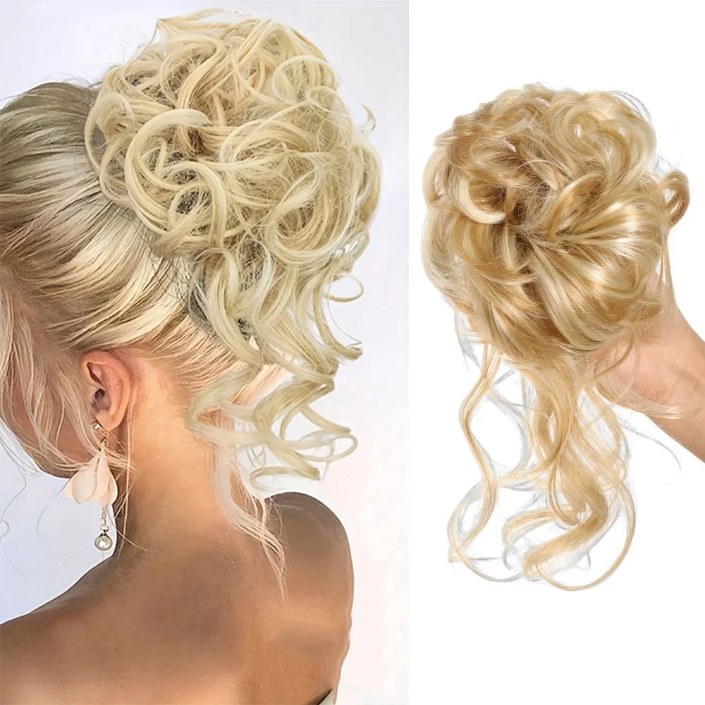Synthetic Messy Bun Hair Piece Tousled Updo Hair Buns Extension Elastic Hair Band Hair Pieces Curly Hair Bun Scrunchie for Women
Synthetic Messy Bun Hair Piece Tousled Updo Hair Buns Extension Elastic Hair Band Hair Pieces Curly Hair Bun Scrunchie for Women