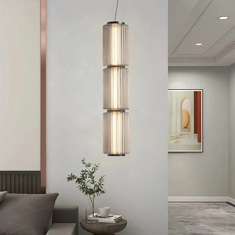 Nordic Roman Column Straight Tube Glass Led Pendant Lights for Living Dining Table Room Corridor Home Line Hanging Light Fixture
Nordic Roman Column Straight Tube Glass Led Pendant Lights for Living Dining Table Room Corridor Home Line Hanging Light Fixture