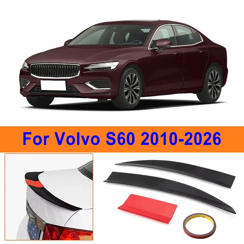 For Volvo S60 2010-2026 3-Section ABS Rear Trunk Spoiler 115-125cm Adjustable Sports Decor Top Wing Car Exterior Parts
For Volvo S60 2010-2026 3-Section ABS Rear Trunk Spoiler 115-125cm Adjustable Sports Decor Top Wing Car Exterior Parts