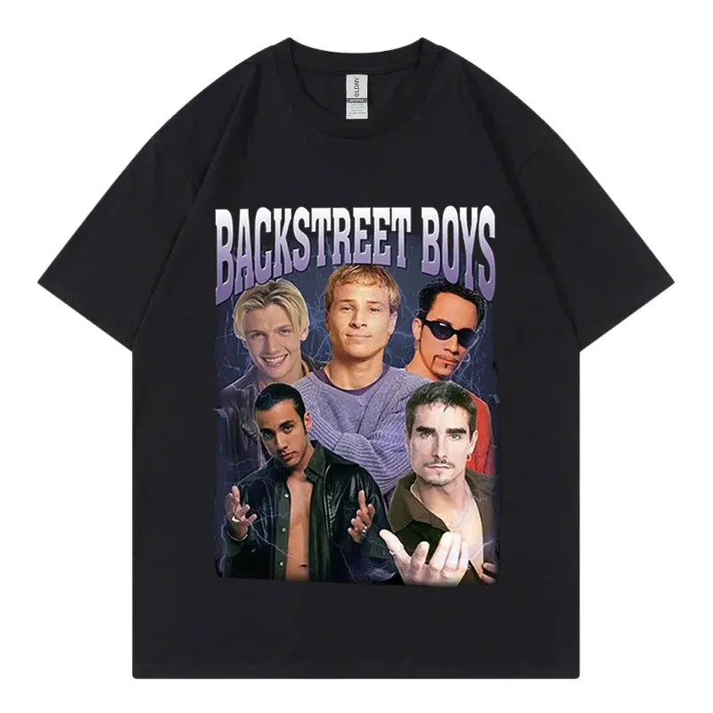 Rock Band Backstreet Boys Graphic T Shirt Harajuku Punk Vintage Short Sleeve T-shirt Men Women Casual Fashion Oversized T-shirts
Rock Band Backstreet Boys Graphic T Shirt Harajuku Punk Vintage Short Sleeve T-shirt Men Women Casual Fashion Oversized T-shirts