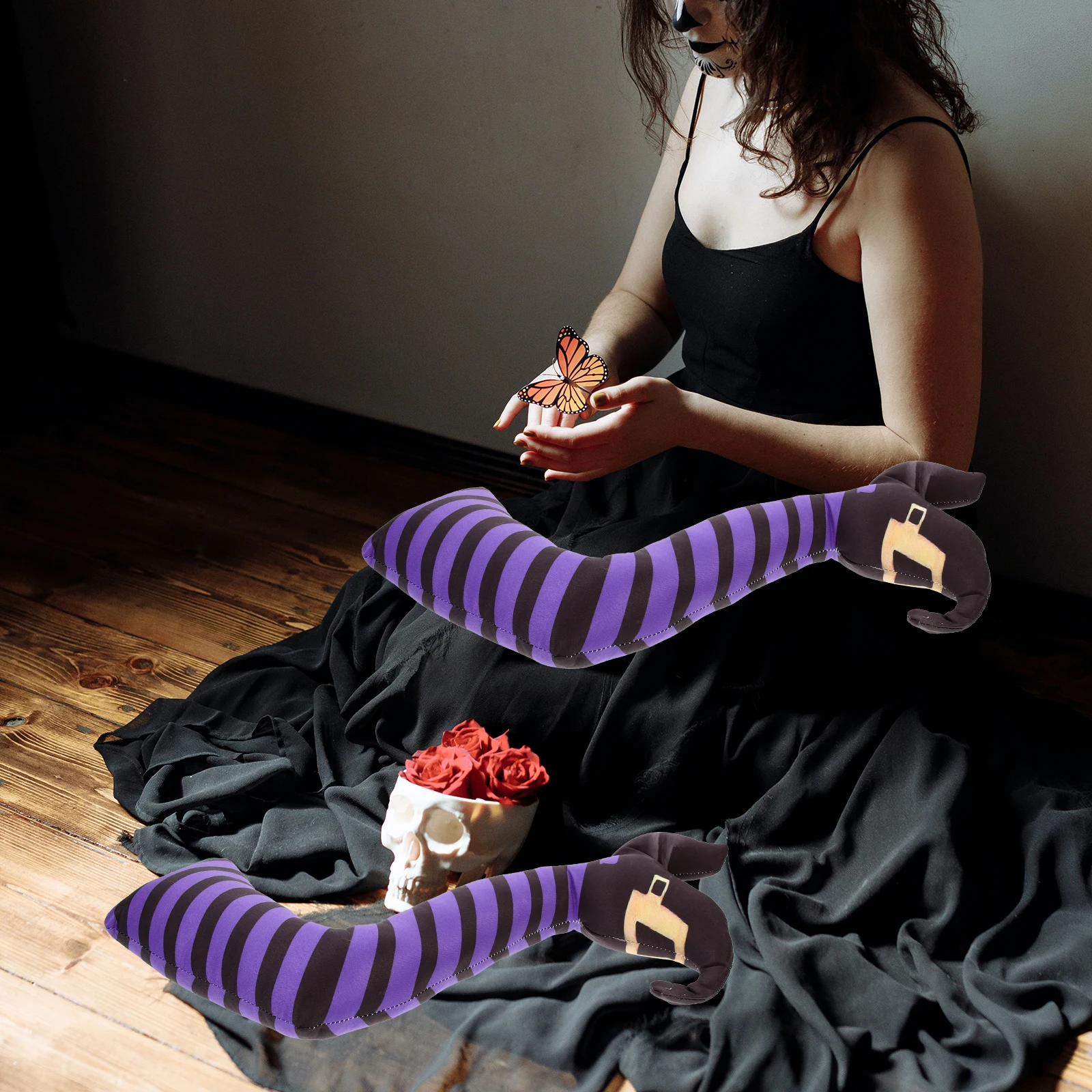 Ткань для декора бедра ведьмы, уличный сад, лужайка, страшная атмосфера, прочные многоразовые ножки для Хэллоуина, товары для вечеринок
Ткань для декора бедра ведьмы, уличный сад, лужайка, страшная атмосфера, прочные многоразовые ножки для Хэллоуина, товары для вечеринок