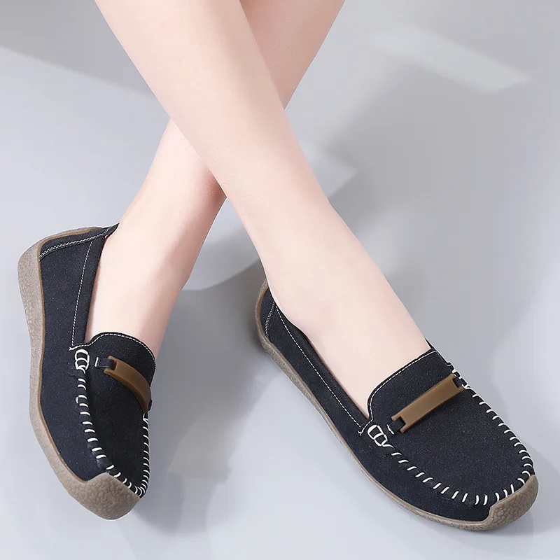 Женские туфли-балетки из матовой коровьей кожи на мягкой подошве, весна-лето, большие размеры
Женские туфли-балетки из матовой коровьей кожи на мягкой подошве, весна-лето, большие размеры