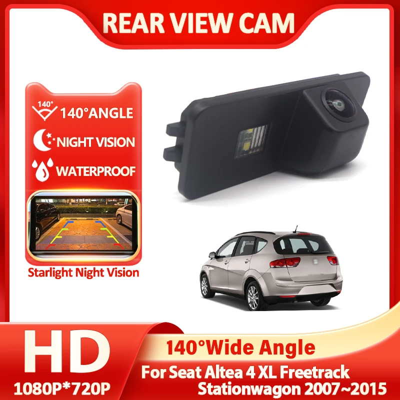 1080P HD 140 ° Автомобильная камера заднего вида для Seat Altea 4 XL Freetrack Stationwagon 2007 ~ 2015 ночного видения заднего вида для парковки автомобиля HD
1080P HD 140 ° Автомобильная камера заднего вида для Seat Altea 4 XL Freetrack Stationwagon 2007 ~ 2015 ночного видения заднего вида для парковки автомобиля HD