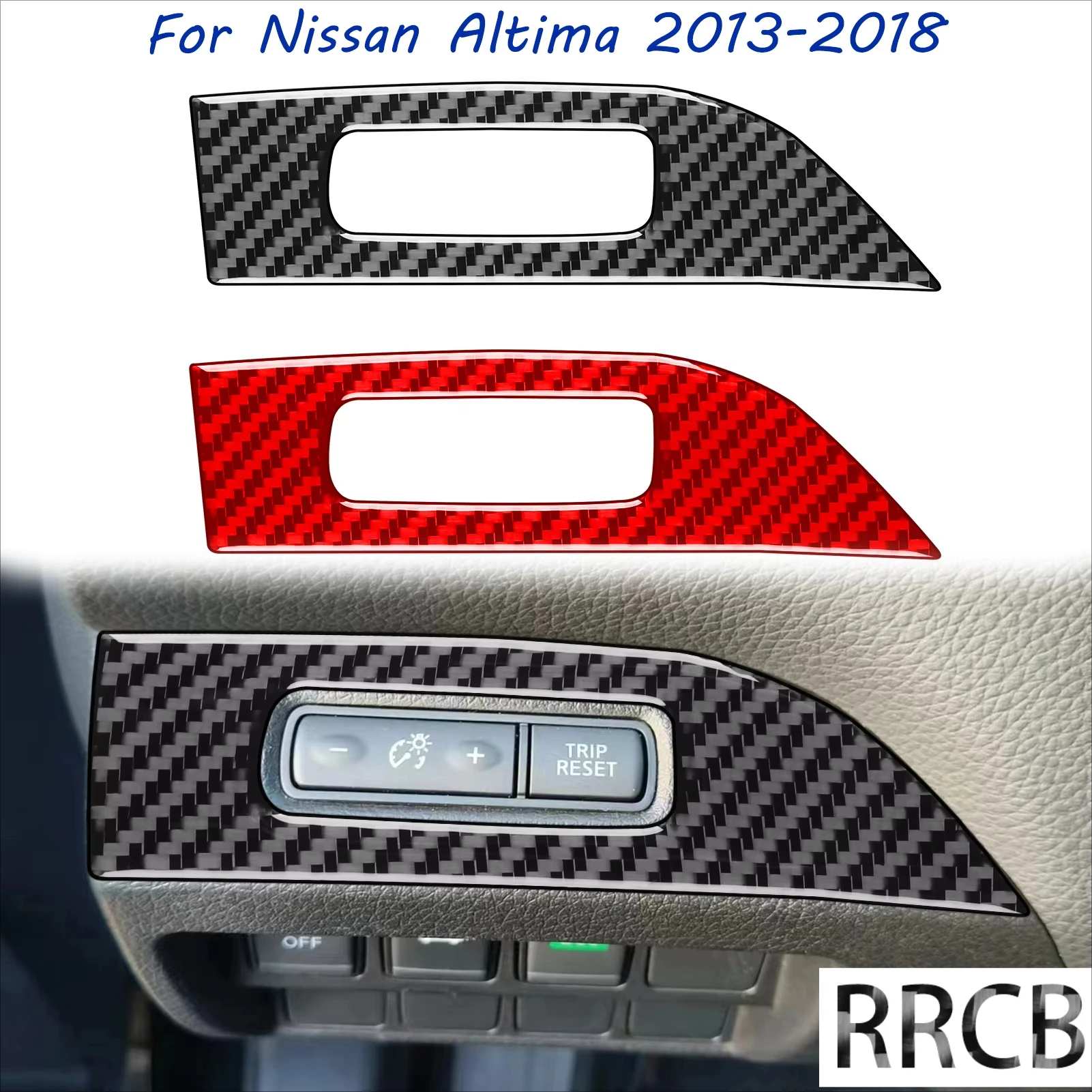 For Nissan Teana Altima 2013-2018 Carbon Fiber Dashboard Travel Reset Control Accessories Interior Tuning Stickers Car Auto Trim
For Nissan Teana Altima 2013-2018 Carbon Fiber Dashboard Travel Reset Control Accessories Interior Tuning Stickers Car Auto Trim
