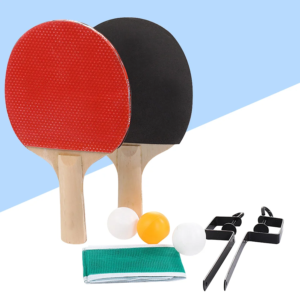 Table Tennis Table Tennis Racket Rack Set Pong Trainning Tools for Outdoor (Assorted Color)
Table Tennis Table Tennis Racket Rack Set Pong Trainning Tools for Outdoor (Assorted Color)