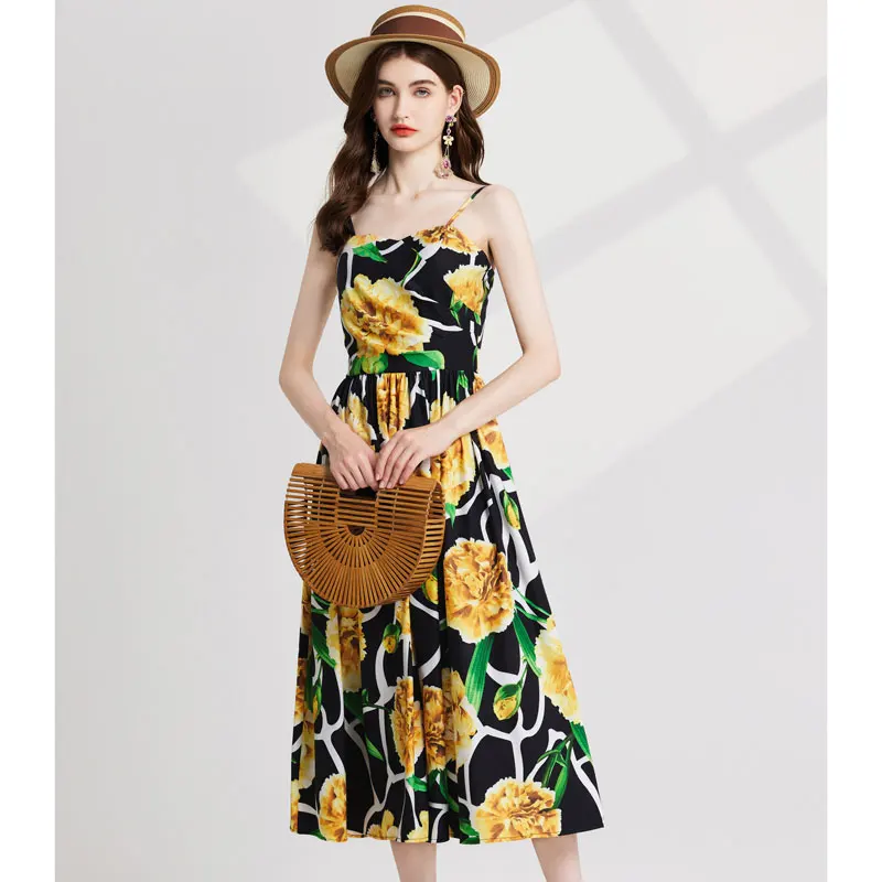 Spaghetti Strap Floral Slip Dress Summer Casual Printed Long Dresses Backless Ruched Cup Padded Slim A-Line Boho Long Sundress
Spaghetti Strap Floral Slip Dress Summer Casual Printed Long Dresses Backless Ruched Cup Padded Slim A-Line Boho Long Sundress