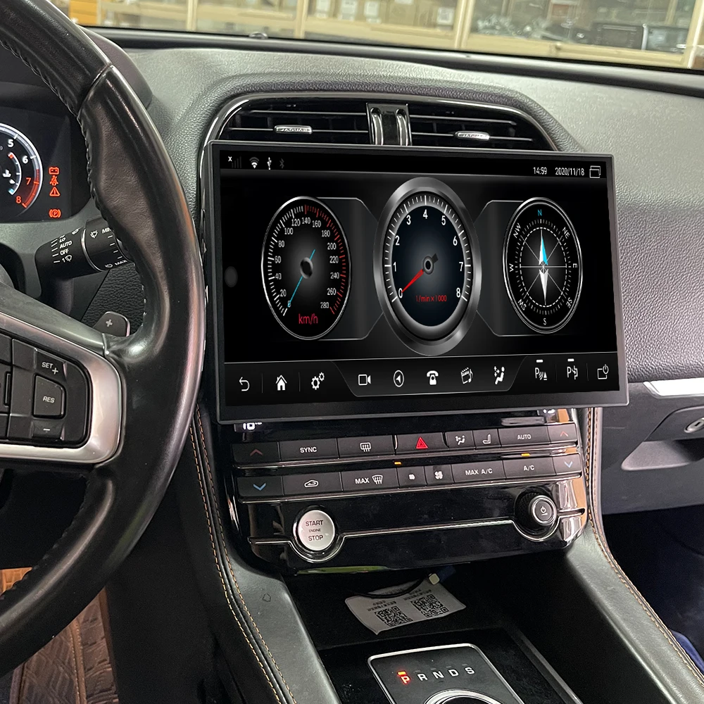 Автомобильный радиоприемник 13,3 дюймов на Android для Jaguar F-pace XJ XE XEL XFL 2015-2019, Стерео Авторадио, мультимедийный плеер, головное устройство с GPS-навигацией
Автомобильный радиоприемник 13,3 дюймов на Android для Jaguar F-pace XJ XE XEL XFL 2015-2019, Стерео Авторадио, мультимедийный плеер, головное устройство с GPS-навигацией