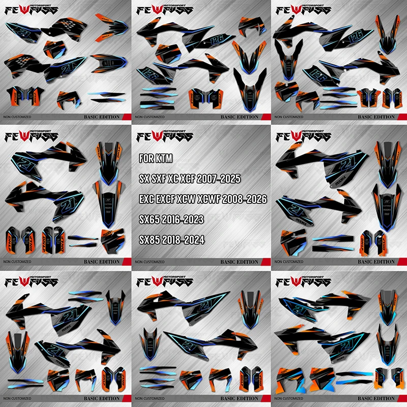 Графические наборы Fewfuss для KTM SXF XCF 2007-2025 EXC XCW 2008-2026 SX65 16-22 SX85 18-24 наклейка на мотоцикл
Графические наборы Fewfuss для KTM SXF XCF 2007-2025 EXC XCW 2008-2026 SX65 16-22 SX85 18-24 наклейка на мотоцикл