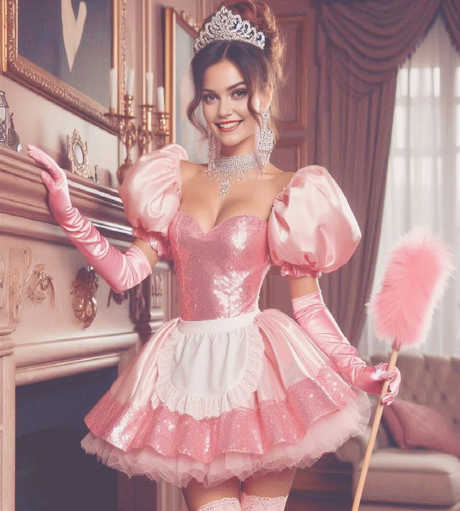 Rockabilly Gothic Prom Dress Pink With White Victorian 1837s Costume Evening Dress Long Sleeve Hoemcoming Cosplay Customized 
Rockabilly Gothic Prom Dress Pink With White Victorian 1837s Costume Evening Dress Long Sleeve Hoemcoming Cosplay Customized