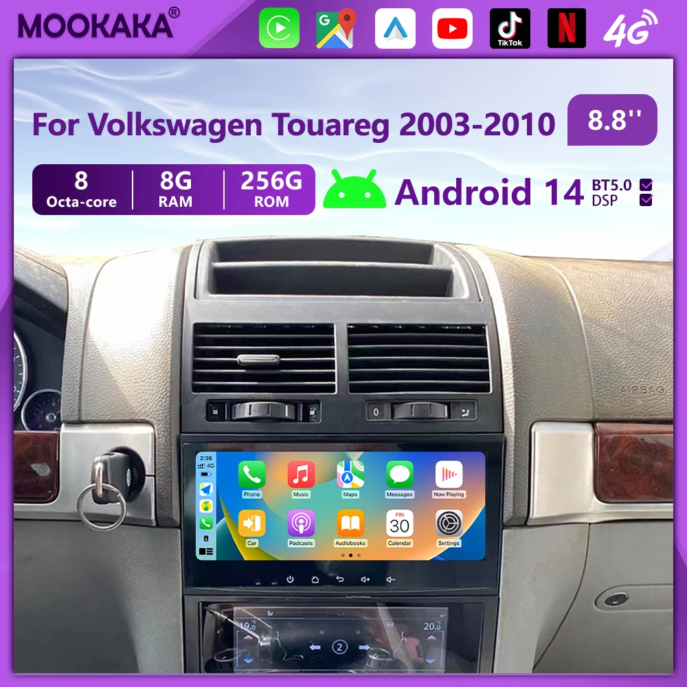 12+256G Android13.0 For Volkswagen Touareg 2003-2010 Touch Screen Car GPS Navigation Multimedia Player Radio Stereo Upgrade Unit
12+256G Android13.0 For Volkswagen Touareg 2003-2010 Touch Screen Car GPS Navigation Multimedia Player Radio Stereo Upgrade Unit