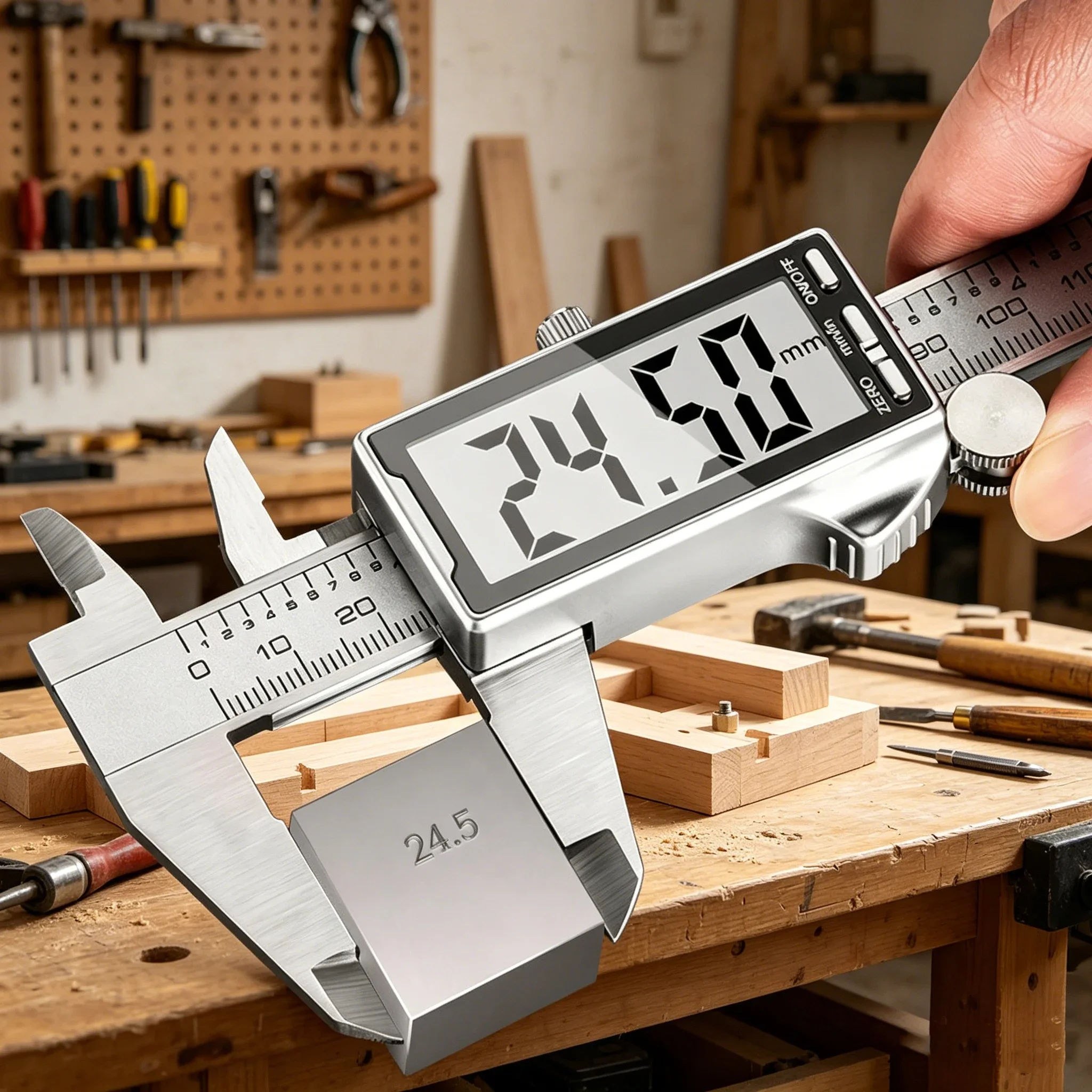 Industrial Grade 0-150mm Stainless Steel Digital Caliper - High-Precision Electronic Vernier Gauge for Multi-Function Measuring
Industrial Grade 0-150mm Stainless Steel Digital Caliper - High-Precision Electronic Vernier Gauge for Multi-Function Measuring