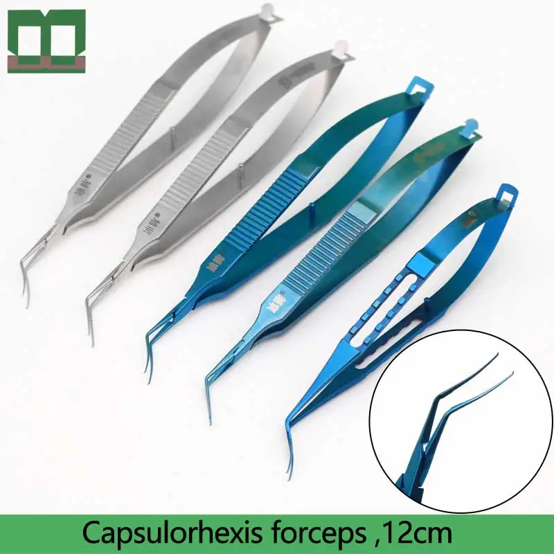 Capsulorhexis forceps for eye surgery titanium alloy 11cm ophthalmology department ophthalmic forceps titanium alloy
Capsulorhexis forceps for eye surgery titanium alloy 11cm ophthalmology department ophthalmic forceps titanium alloy