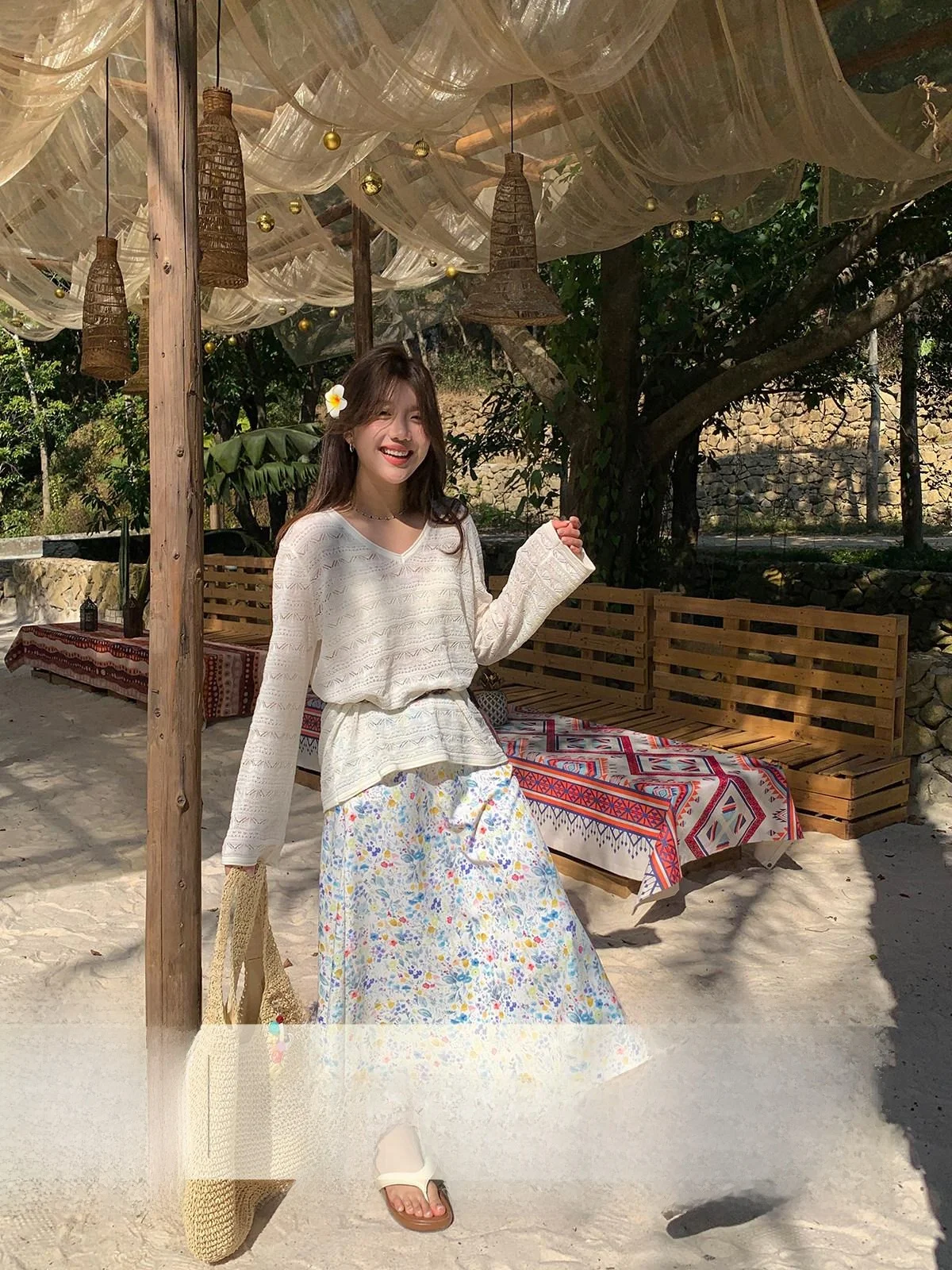 Sisilyon Sea Vacation Floral Half Skirt Women's High Waist A-Line Skirt City Commute Casual Date Polyester Fabric
Sisilyon Sea Vacation Floral Half Skirt Women's High Waist A-Line Skirt City Commute Casual Date Polyester Fabric