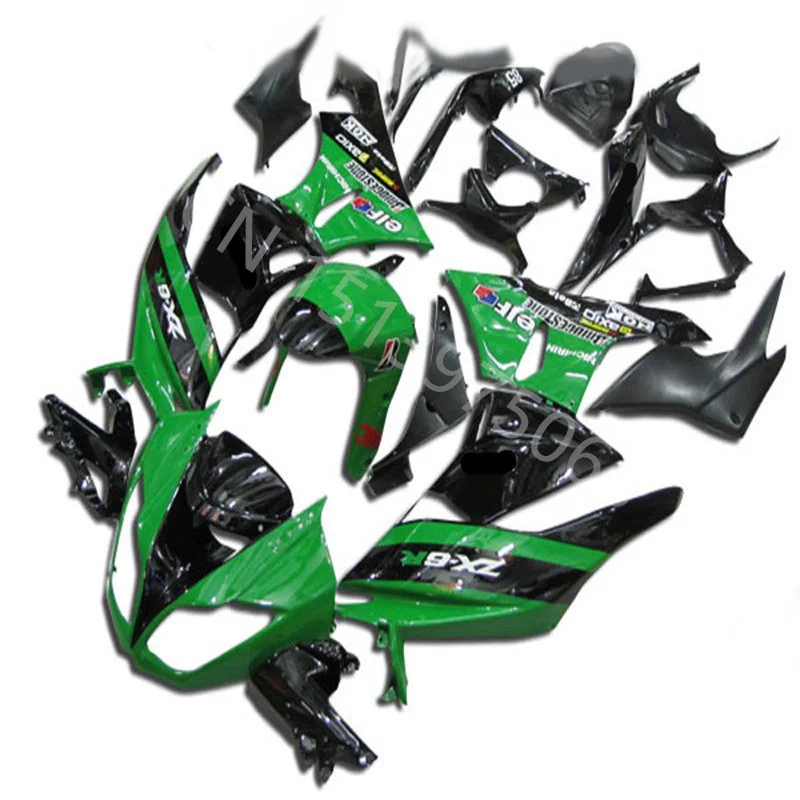 Hot sales Fairing fit for ZX6R 2009 2010 2012 Injection molding ZX6R 2009 2010 2012 green black Motorcycle Fairing kit
Hot sales Fairing fit for ZX6R 2009 2010 2012 Injection molding ZX6R 2009 2010 2012 green black Motorcycle Fairing kit