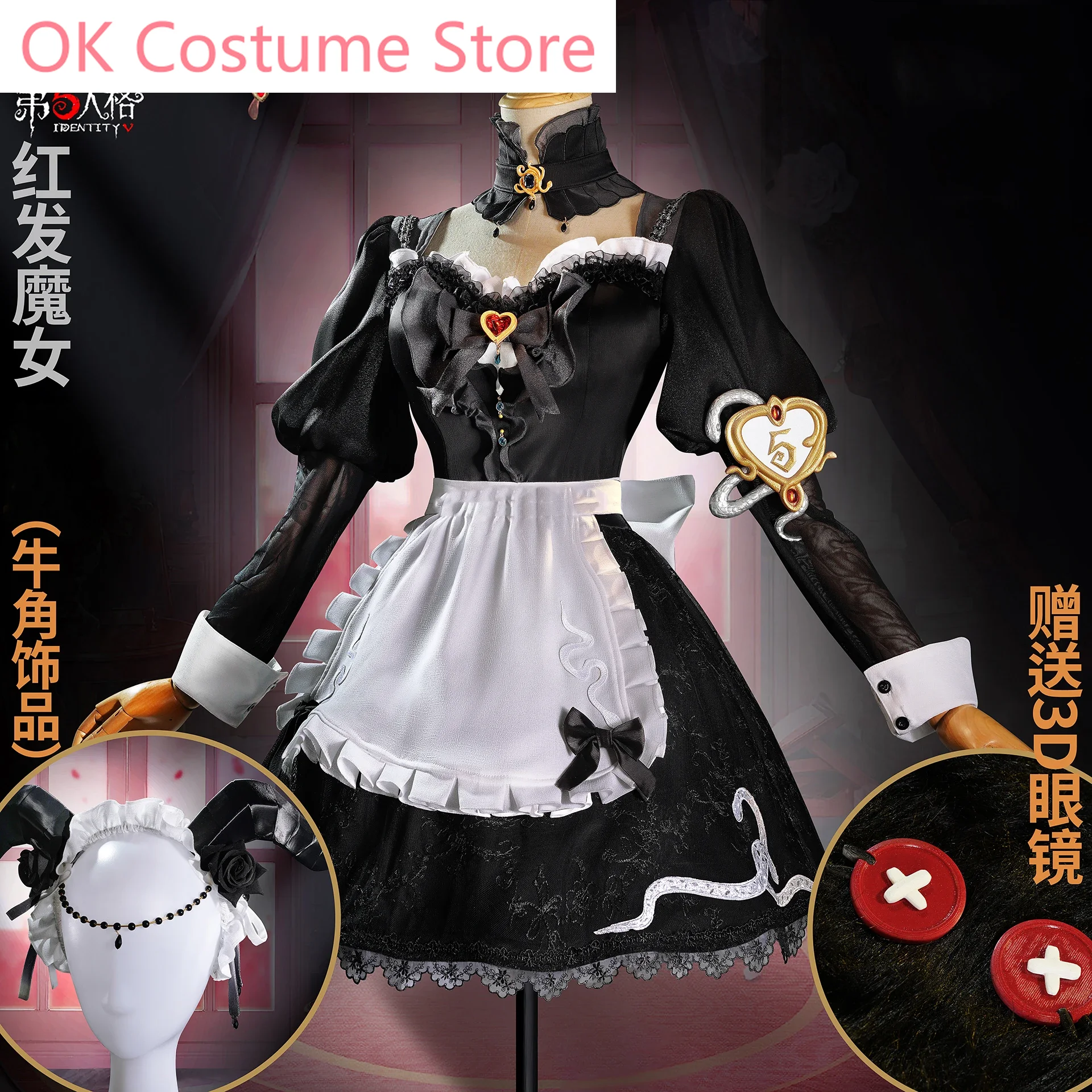 Identity V Fiona Gilman Dance QiZhen Fashion Game Suit Elegant Dress Cosplay Costume Halloween Party Role Play Outfit
Identity V Fiona Gilman Dance QiZhen Fashion Game Suit Elegant Dress Cosplay Costume Halloween Party Role Play Outfit
