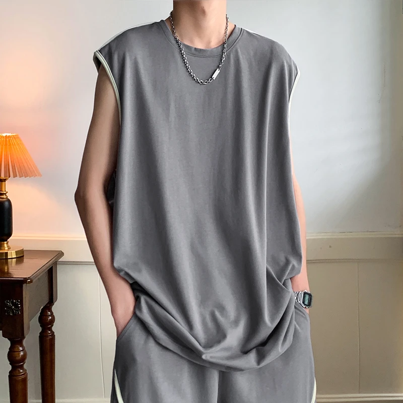 Fashion O-Neck Solid Color Loose Casual Tank Top T-Shirts Men Clothing 2024 Summer New Oversized Korean Tops All-match Tee Shirt
Fashion O-Neck Solid Color Loose Casual Tank Top T-Shirts Men Clothing 2024 Summer New Oversized Korean Tops All-match Tee Shirt