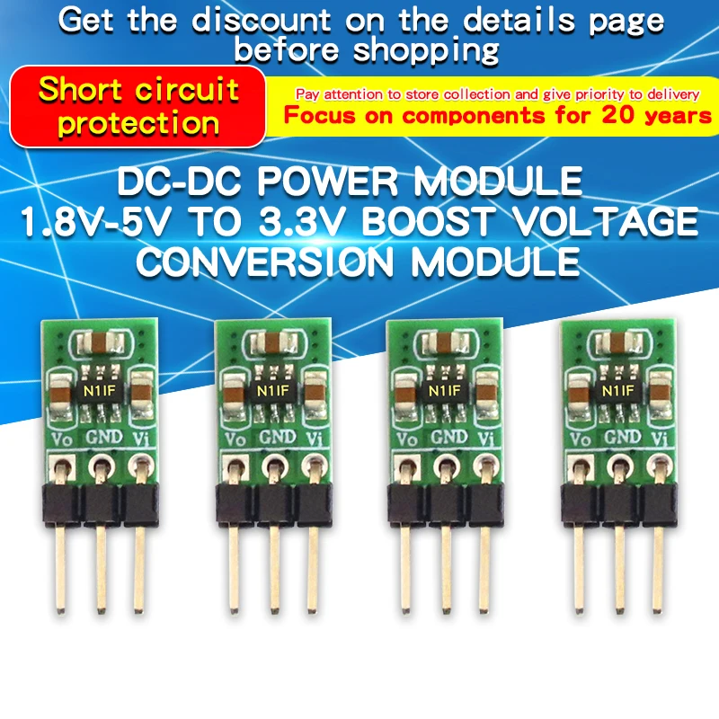DC-DC Power Module 1.8V-5V To 3.3V Voltage Rise/fall Conversion Module Power Board
DC-DC Power Module 1.8V-5V To 3.3V Voltage Rise/fall Conversion Module Power Board