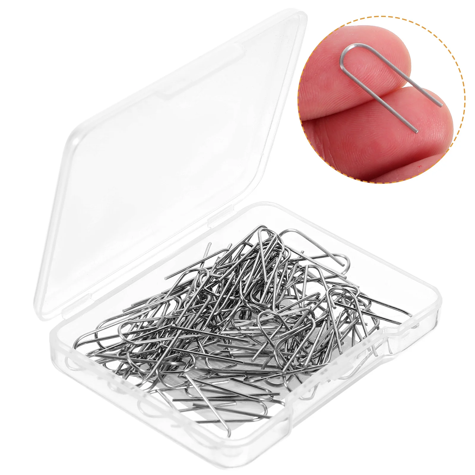 100pcs U-shaped Nichrome Hooks High Temp Wire Ceramic Crafting Tools DIY Jewelry Accessories Glass Hanging Rings
100pcs U-shaped Nichrome Hooks High Temp Wire Ceramic Crafting Tools DIY Jewelry Accessories Glass Hanging Rings