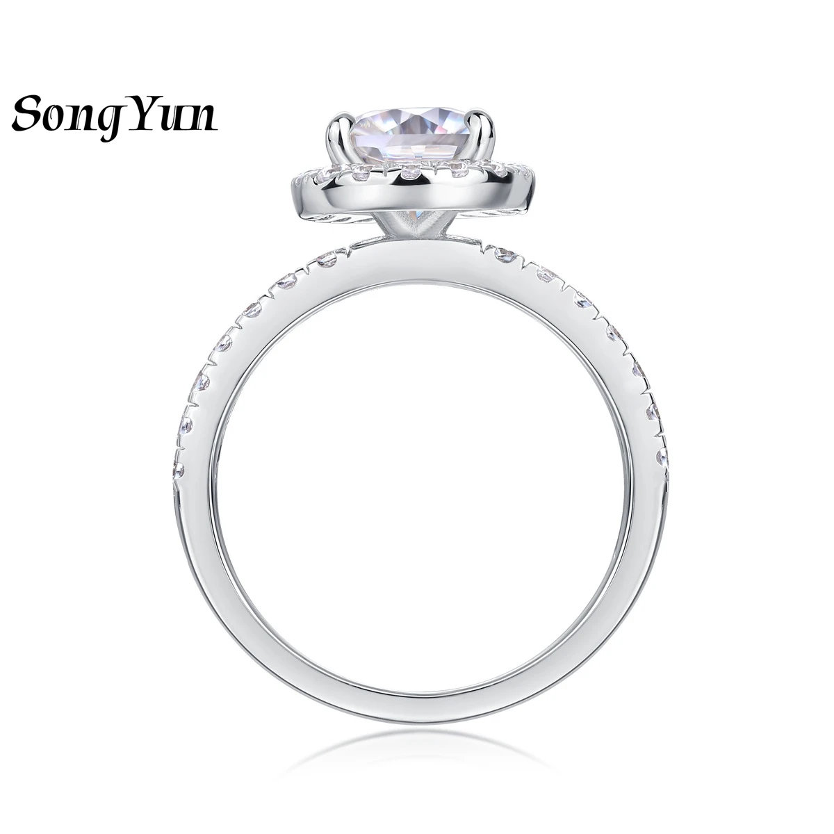 SONGYUN Brand Jewelry 925 Sterling Silver Ring Moissanite Diamond Trendy Ring for Bride 18K Real Gold Plated SYT Patent Rings
SONGYUN Brand Jewelry 925 Sterling Silver Ring Moissanite Diamond Trendy Ring for Bride 18K Real Gold Plated SYT Patent Rings