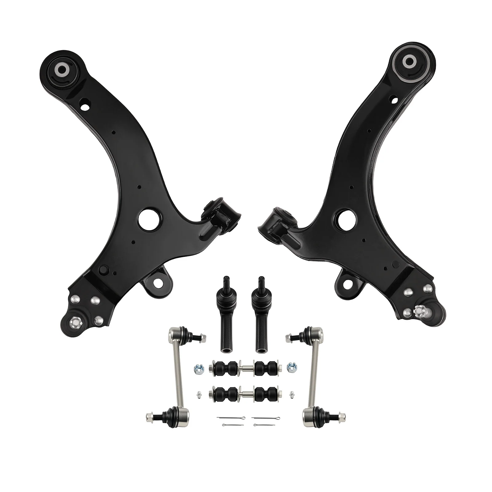 Suspension Front Lower Control Arms Tie Rods Sway Bar for 2000-2013 Chevy Impala
Suspension Front Lower Control Arms Tie Rods Sway Bar for 2000-2013 Chevy Impala
