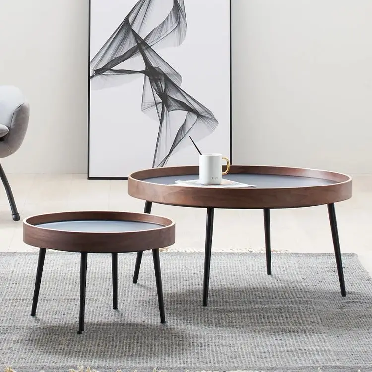 Wooden Coffee Table Minimalist Modern Small Round Corner Table Sofa Side Table Furniture Combination Living Room Home Decoration
Wooden Coffee Table Minimalist Modern Small Round Corner Table Sofa Side Table Furniture Combination Living Room Home Decoration