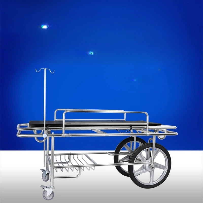 Stainless steel ambulance stretcher car patient emergency cart hospital flat car conveying rescue bed transfer car
Stainless steel ambulance stretcher car patient emergency cart hospital flat car conveying rescue bed transfer car
