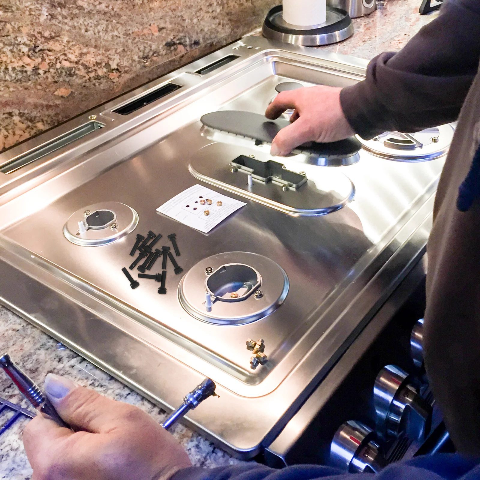 12Pcs Gas Stove Rubber Feet Replacement Wear Resistant Antislip Grate Protect Floor Reduce Noise Easy Clean Kitchen Accessory
12Pcs Gas Stove Rubber Feet Replacement Wear Resistant Antislip Grate Protect Floor Reduce Noise Easy Clean Kitchen Accessory