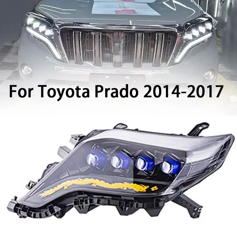 Car accessory Led Headlight For 2014-2017 TOYOTA LAND CRUISER PRADO front lamp DRL daytime running light turn signal Assembly
Car accessory Led Headlight For 2014-2017 TOYOTA LAND CRUISER PRADO front lamp DRL daytime running light turn signal Assembly