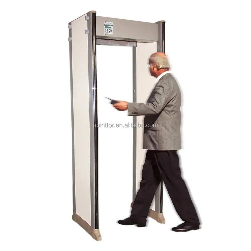 Factory Price Waterproof 33zones Walk Through Metal Detector Security Gate Security Door Frame Metal Detector
Factory Price Waterproof 33zones Walk Through Metal Detector Security Gate Security Door Frame Metal Detector