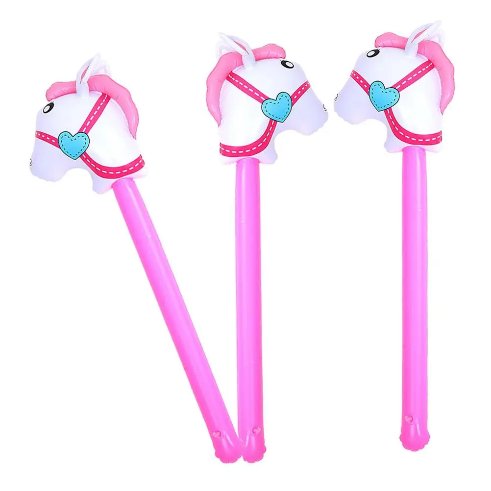 3 Pcs Inflatable Horse Head Stick Cheering Favors Kid Toy Kids Horse-heads Boy Birthday Party Decorations Props
3 Pcs Inflatable Horse Head Stick Cheering Favors Kid Toy Kids Horse-heads Boy Birthday Party Decorations Props