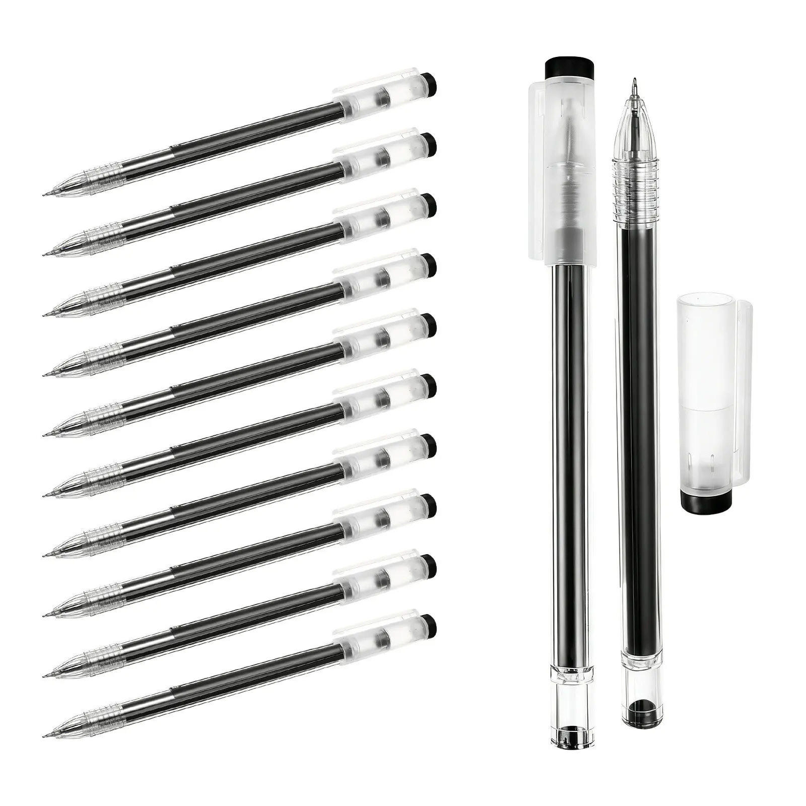 12Pcs Neutral Pens Full Needle Smooth Gel Pen Ink Writing Pen Simple Design School Office Home Use Neutral Pens
12Pcs Neutral Pens Full Needle Smooth Gel Pen Ink Writing Pen Simple Design School Office Home Use Neutral Pens