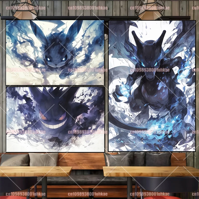 Anime Eevee Gengar Pikachu Charizard Lucario Pokemon Retro Style Poster Wall Art Home Decor Canvas Painting Kids Gift
Anime Eevee Gengar Pikachu Charizard Lucario Pokemon Retro Style Poster Wall Art Home Decor Canvas Painting Kids Gift