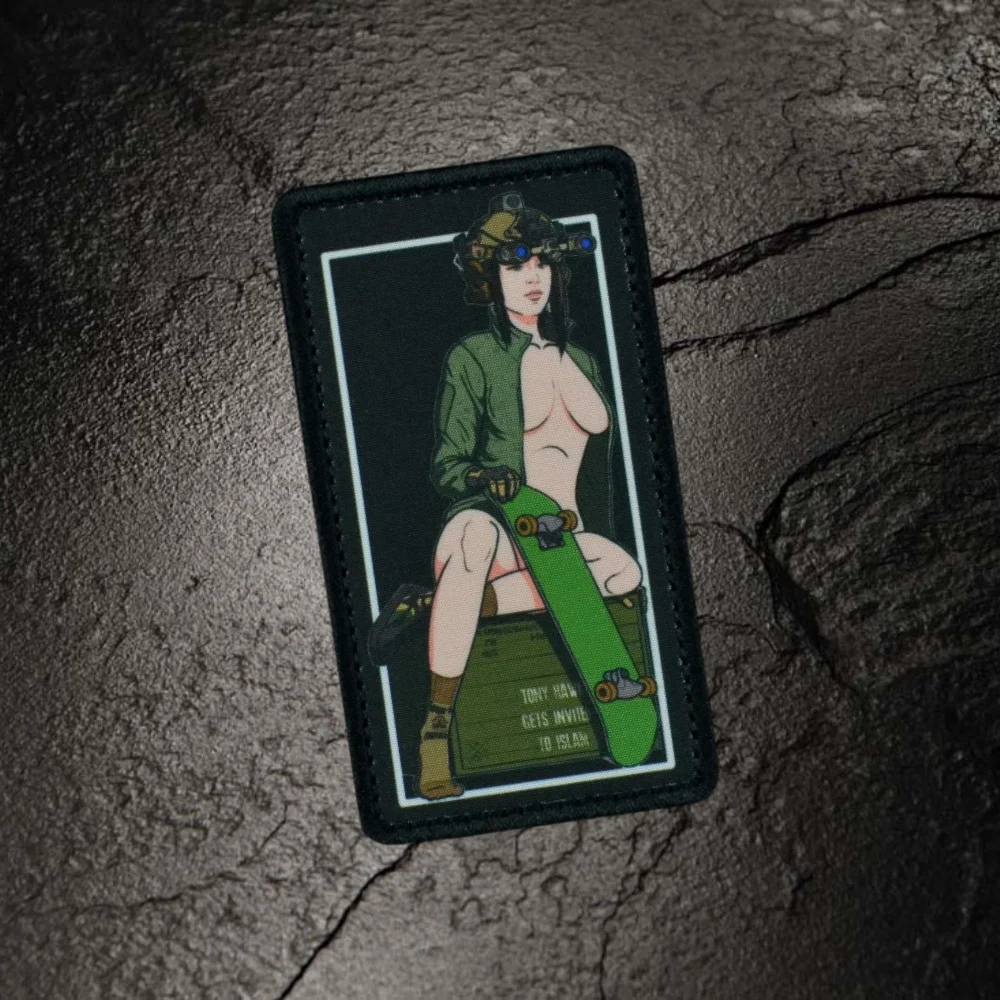 "KickFlip" Skateboard Action Print Stickers Sexy Girl Accessories for Tactical Patches Military Hook and Loop Backpack Patches
"KickFlip" Skateboard Action Print Stickers Sexy Girl Accessories for Tactical Patches Military Hook and Loop Backpack Patches