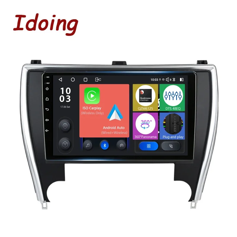 Idoing Android головное устройство для Toyota Camry 7 XV 50 55 2014-2017US EDITION автомобильный радиоприемник мультимедийный видеоплеер навигация GPS No 2din
Idoing Android головное устройство для Toyota Camry 7 XV 50 55 2014-2017US EDITION автомобильный радиоприемник мультимедийный видеоплеер навигация GPS No 2din