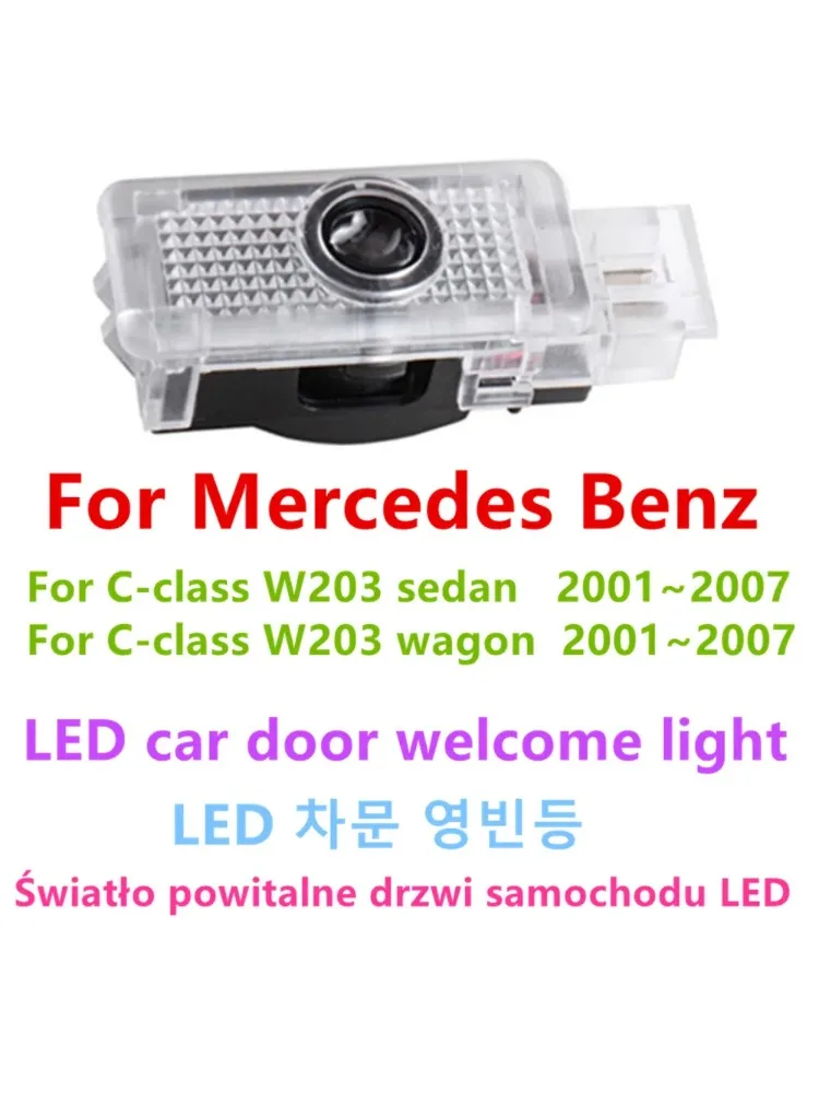 2Pcs LED Car Door Welcome Light Accessories For Mercedes Benz C SLK SLR ida class W203 sedan wagon 2001-2007 R171 R199 W209 W240
2Pcs LED Car Door Welcome Light Accessories For Mercedes Benz C SLK SLR ida class W203 sedan wagon 2001-2007 R171 R199 W209 W240