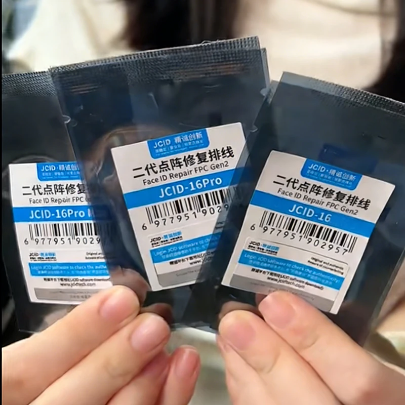 JCID 15-16 Series Gen2 Face Id Flex Cable Face Repair FPC for IPhone Dot Matrix Repair Read and Write Data Support V1SE
JCID 15-16 Series Gen2 Face Id Flex Cable Face Repair FPC for IPhone Dot Matrix Repair Read and Write Data Support V1SE